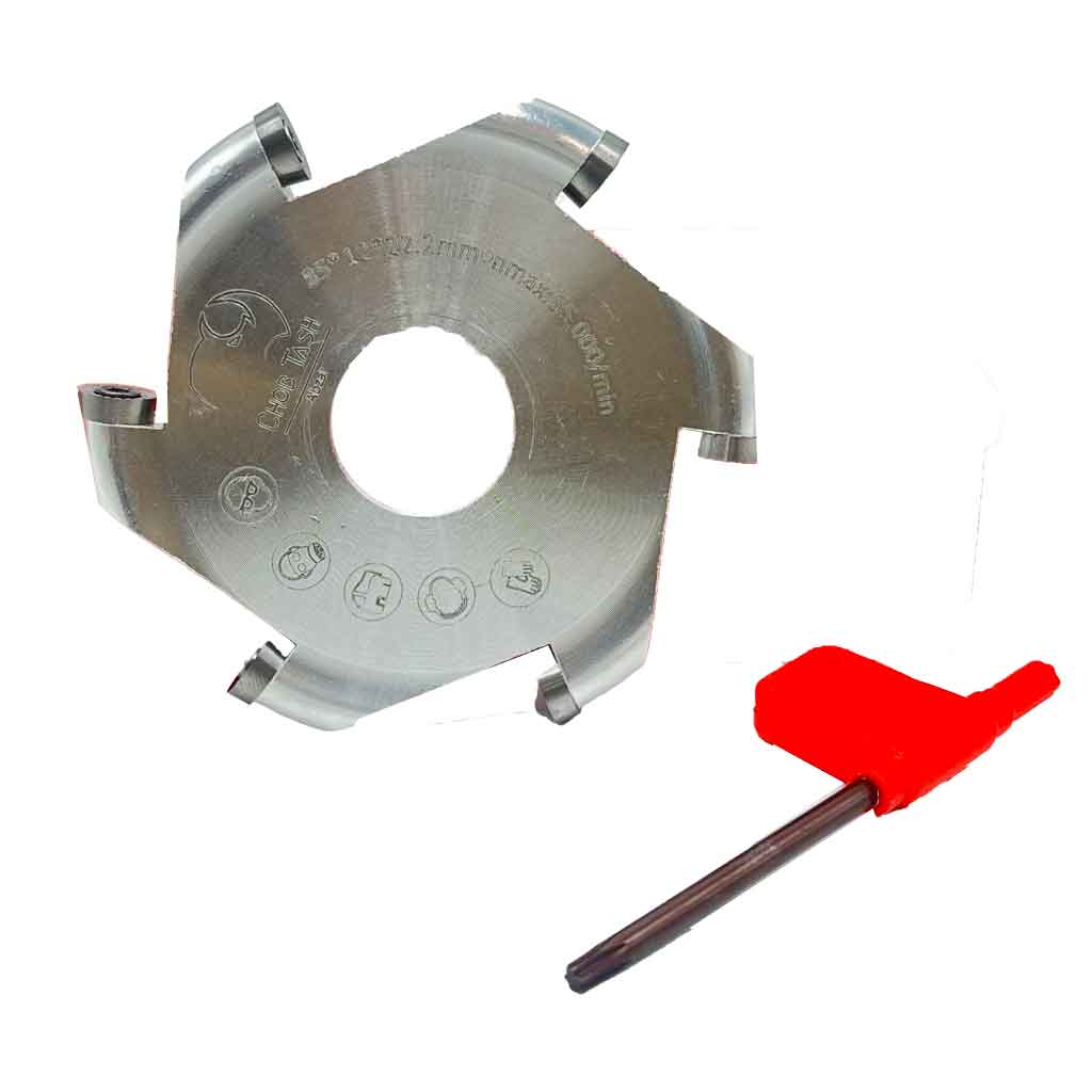 چوب ساب الماسه تخت قطر 8.5 سانتیمتر 6 پر چوبتاش