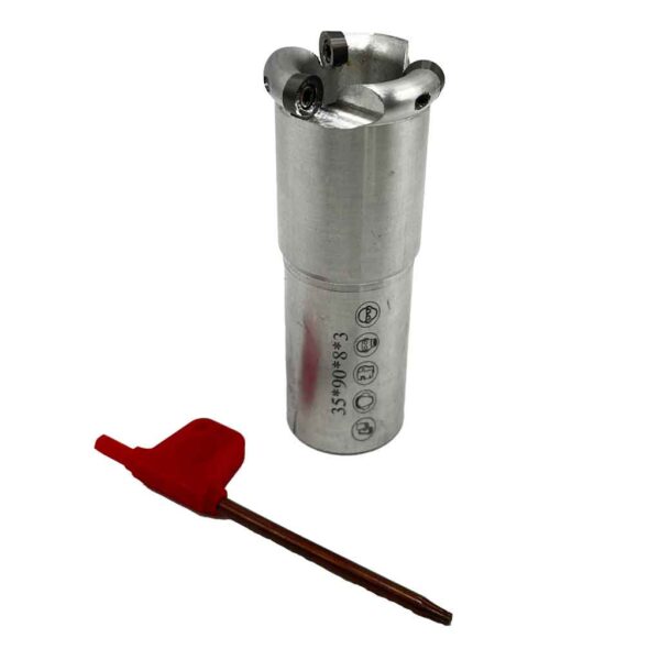 چوب ساب کاتر الماسه استوانه سه پر با قطر 35 سانتیمتر